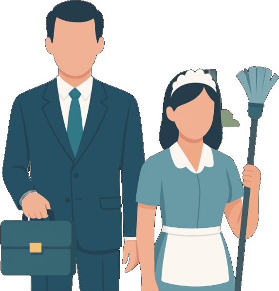 أيقونة العمالة المنزلية